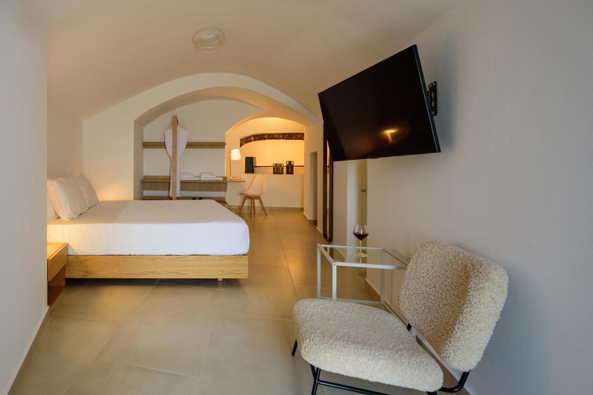 Anemos Family Suites Firá Buitenkant foto