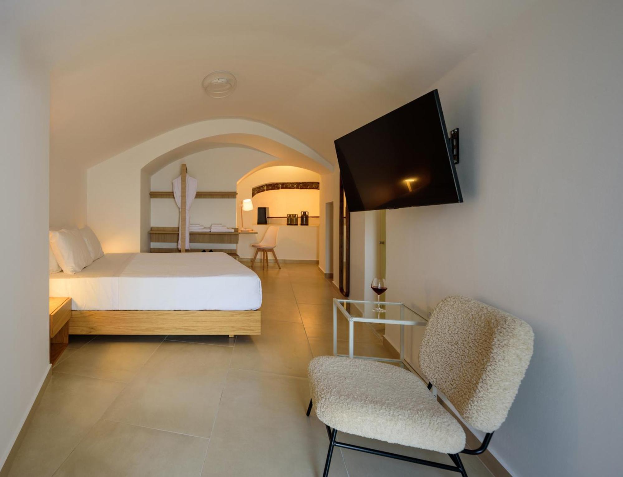 Anemos Family Suites Firá Buitenkant foto